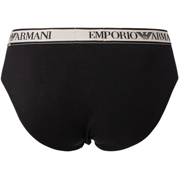 Emporio Armani 3 Pack Briefs Negro