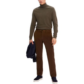 Selected Slhstraight-Miles 196 Cord Pants W Noos Marrón