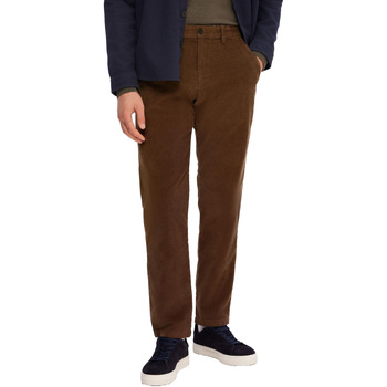 Selected Slhstraight-Miles 196 Cord Pants W Noos Marrón