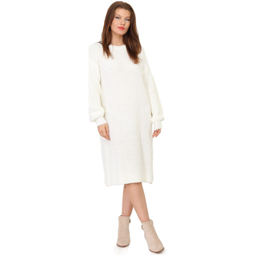 textil Mujer Vestidos La Modeuse 69279_P161277 Blanco