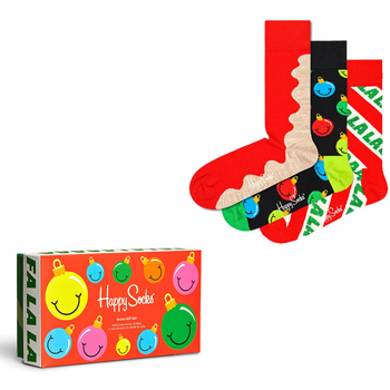 Ropa interior Calcetines Happy socks Time for Holiday 3-Pack Gift Box Multicolor