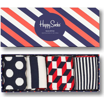 Happy socks Classic Navy 4-Pack Gift Box Multicolor