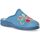 Zapatos Mujer Pantuflas Vanessa Calzados 8011 Azul