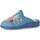 Zapatos Mujer Pantuflas Vanessa Calzados 8011 Azul