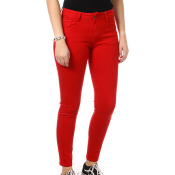 textil Mujer Pantalones Monday Premium  Rojo