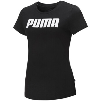 textil Mujer Tops y Camisetas Puma  Negro