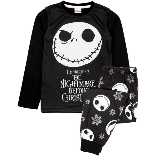 textil Niño Pijama Nightmare Before Christmas  Negro