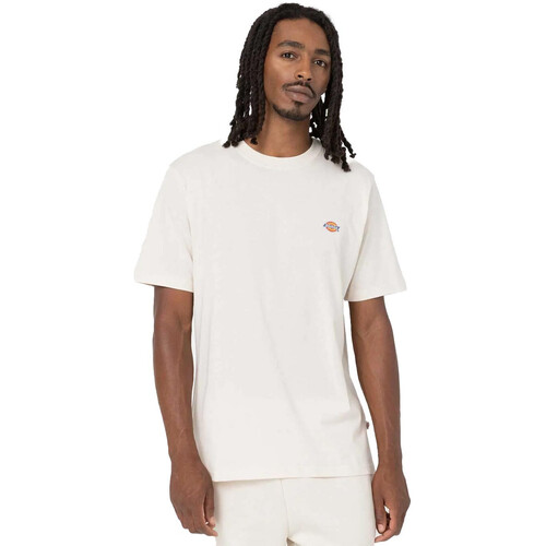 textil Hombre Camisetas manga corta Dickies - Camiseta SS Mapleton Blanco