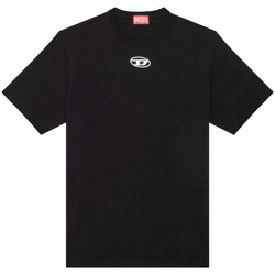textil Hombre Camisetas manga corta Diesel - Camiseta T-Just-Od Negro