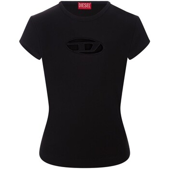 textil Mujer Tops / Blusas Diesel - Camiseta con Logo Negro