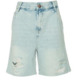 textil Mujer Shorts / Bermudas Bsb SHORTS  049 241902 BLUE DENIM Multicolor
