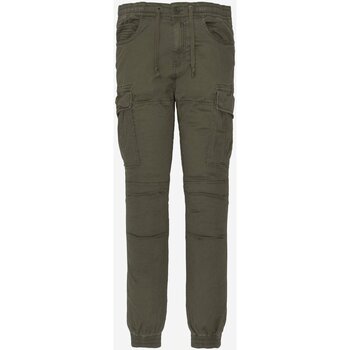 textil Hombre Pantalones Schott TRRELAX70 - Hombres Verde