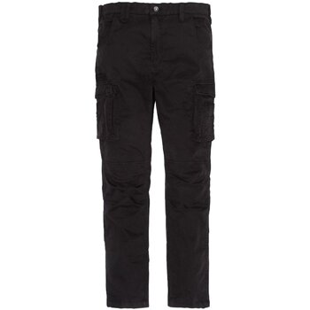 textil Hombre Pantalones Schott TRTANK70 - Hombres Negro