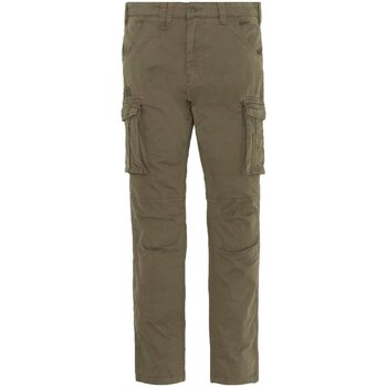 textil Hombre Pantalones Schott TRTANK70 - Hombres Verde