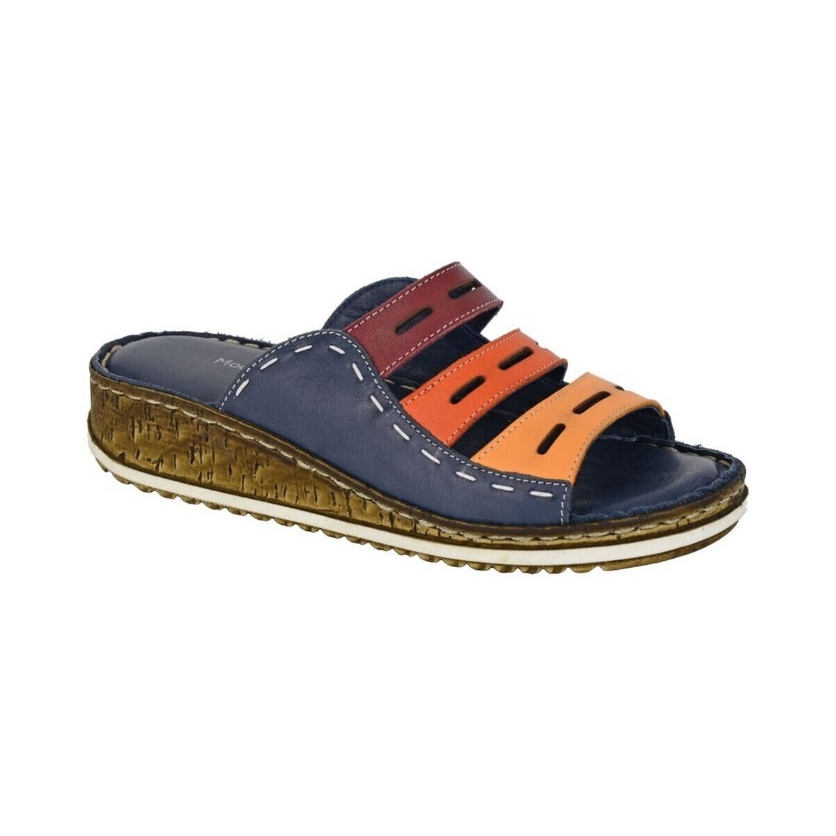 Zapatos Mujer Zuecos (Clogs) Mod Comfys DF2312 Multicolor