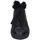 Zapatos Mujer Deportivas Moda Leather Crown EY388 Negro