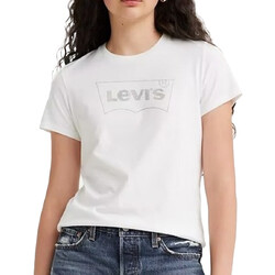 textil Mujer Camisetas manga corta Levi's  Gris