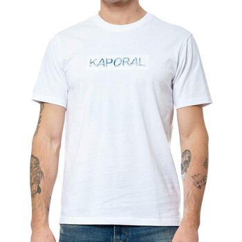 textil Hombre Camisetas manga corta Kaporal  Blanco