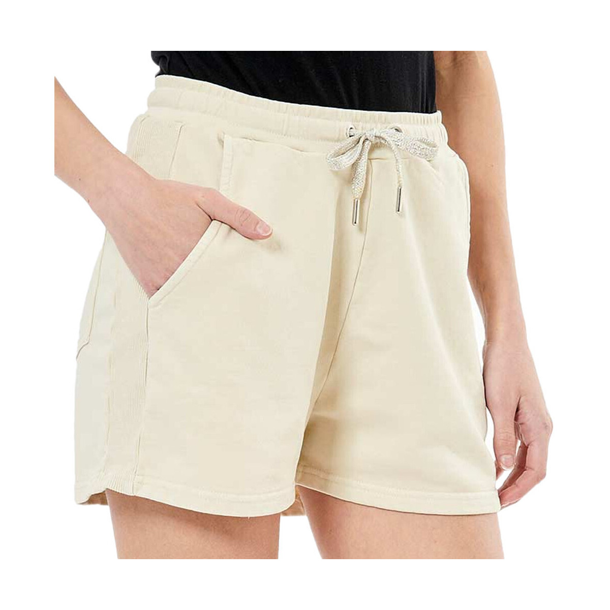 textil Mujer Shorts / Bermudas Kaporal  Blanco