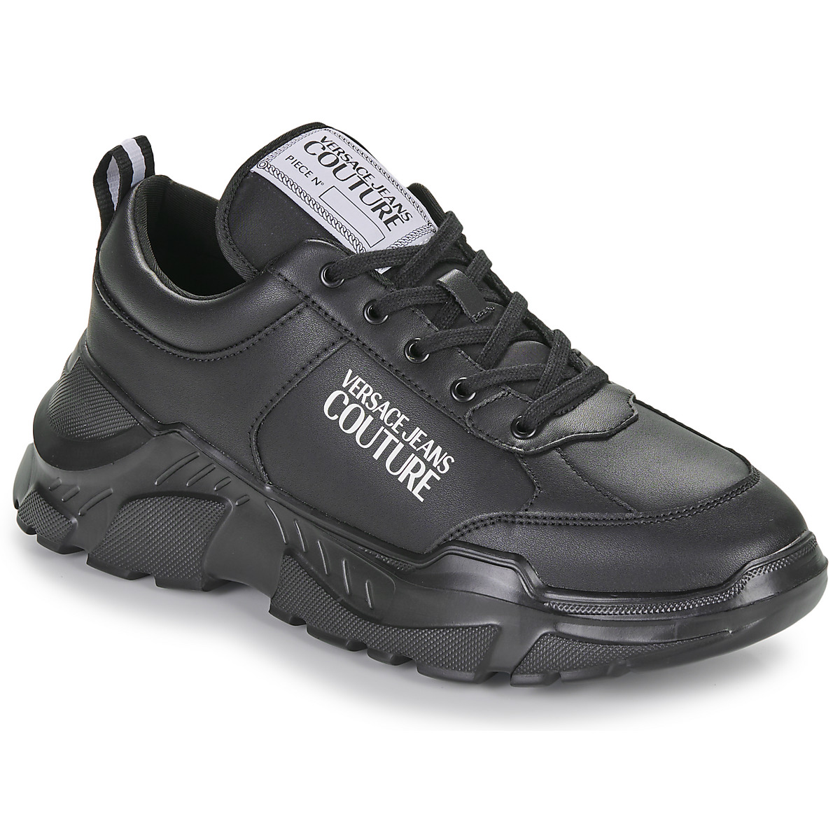 Zapatos Hombre Zapatillas bajas Versace Jeans Couture YA3SC1 Negro