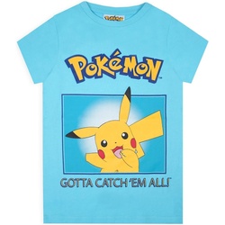 textil Niños Tops y Camisetas Pokemon Gotta Catch 'Em All! Azul