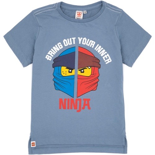 textil Niño Camisetas manga corta Lego Ninjago NS7384 Azul