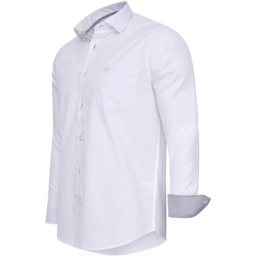 textil Mujer Camisas Cappuccino Italia Overhemd Uni Blanco