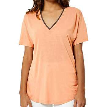 textil Mujer Camisetas manga corta Kaporal  Naranja