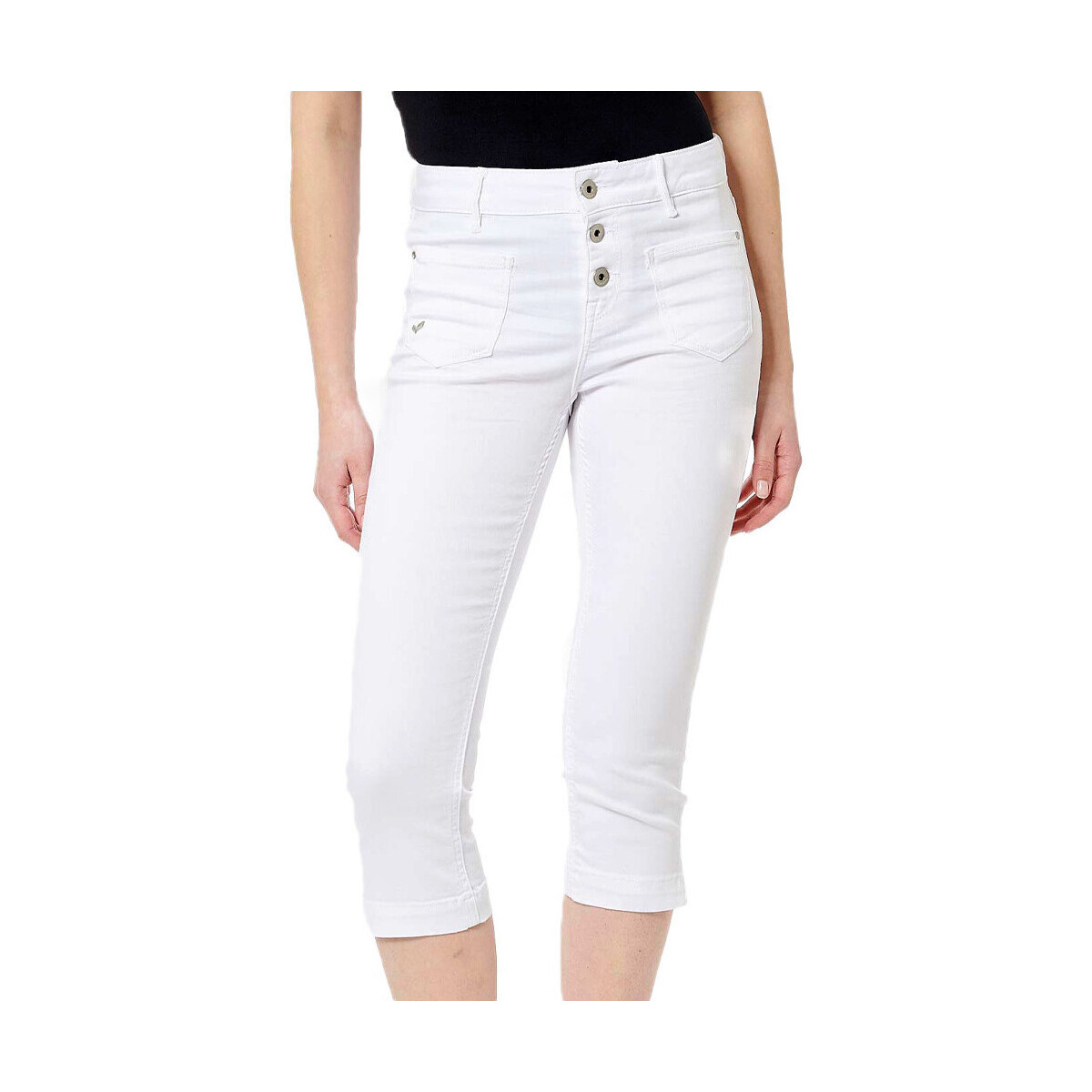 textil Mujer Pantalones cortos Kaporal  Blanco