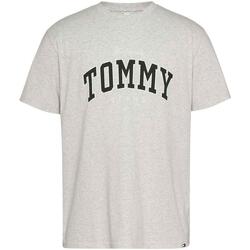 textil Hombre Camisetas manga corta Tommy Jeans TJM REG VARSITY WW TEE Gris