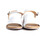 Zapatos Mujer Sandalias Bueno Shoes N-5001 Blanco