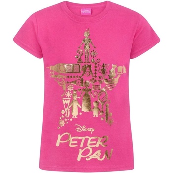 textil Niños Camisetas manga corta Peter Pan NS7390 Rojo