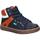 Zapatos Niño Botas de caña baja Kickers 739356-30 LOWELL Negro