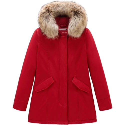 textil Mujer Plumas Woolrich ARCTIC-PARKA-RACCOON-RED Rojo