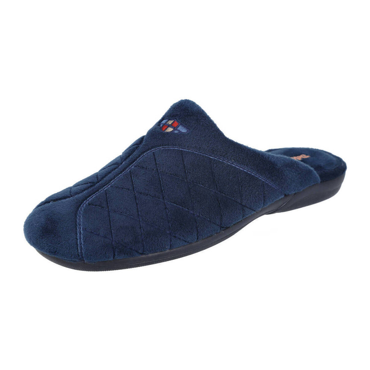 Zapatos Hombre Pantuflas DeValverde MD3523 Azul