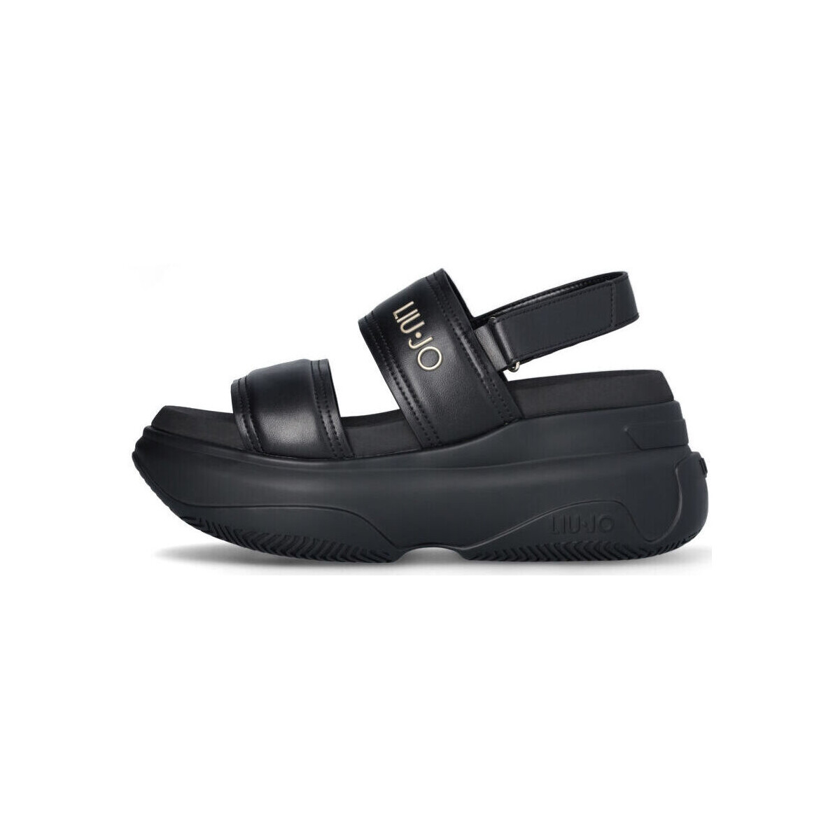 Zapatos Mujer Sandalias Liu Jo Sandalias gruesas monocromáticas Negro