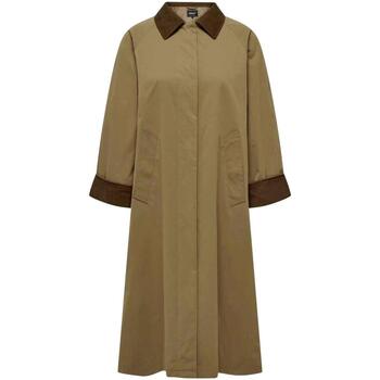 textil Mujer Abrigos Only ONLORCHID CORDUROY MIX TRENCHCOAT Marrón