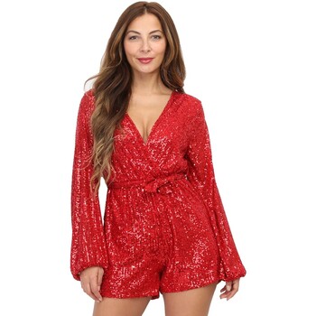 textil Mujer Monos / Petos La Modeuse 69430_P161567 Rojo