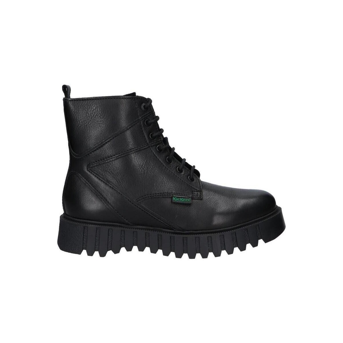 Zapatos Hombre Botas de caña baja Kickers 910620-60 KICK FABULOUS Negro