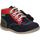 Zapatos Niños Botas Kickers 879059-10 BONZIP Azul