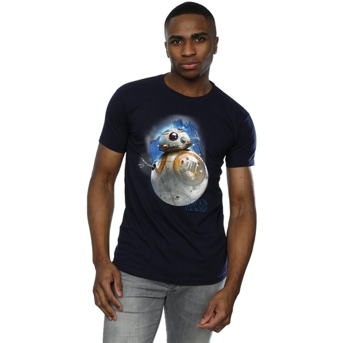 textil Hombre Camisetas manga larga Star Wars: The Last Jedi BI1183 Azul