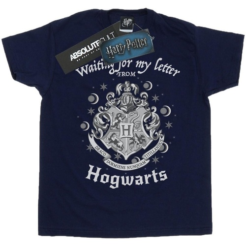 textil Niña Camisetas manga larga Harry Potter Waiting For My Letter Azul