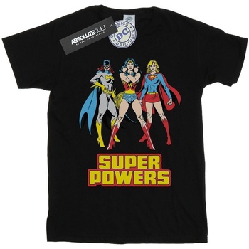textil Niña Camisetas manga larga Dessins Animés Super Power Negro