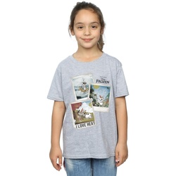 textil Niña Camisetas manga larga Disney BI1561 Gris