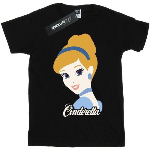 textil Niña Camisetas manga larga Cinderella BI1605 Negro