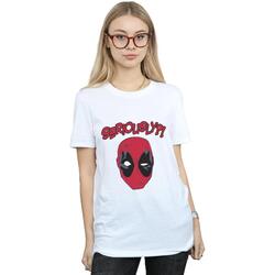 textil Mujer Camisetas manga larga Deadpool Seriously Blanco