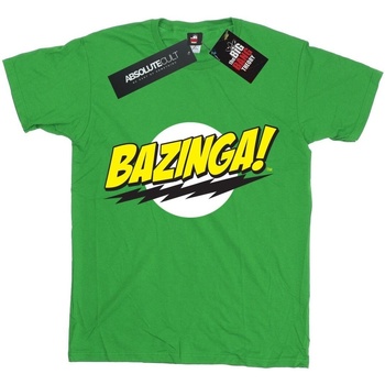 textil Niña Camisetas manga larga The Big Bang Theory  Verde