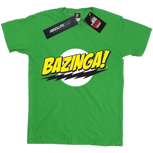 textil Niña Camisetas manga larga The Big Bang Theory BI1647 Verde