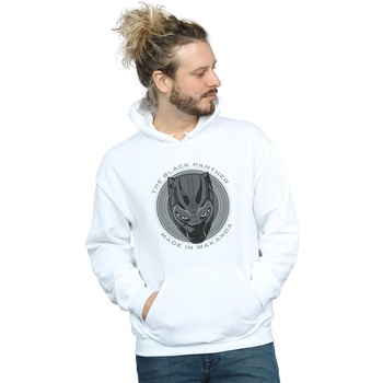 textil Hombre Sudaderas Black Panther Made In Wakanda Blanco