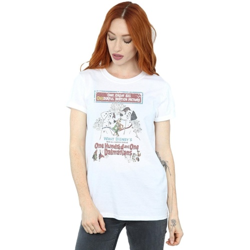 textil Mujer Camisetas manga larga Dessins Animés BI1665 Blanco